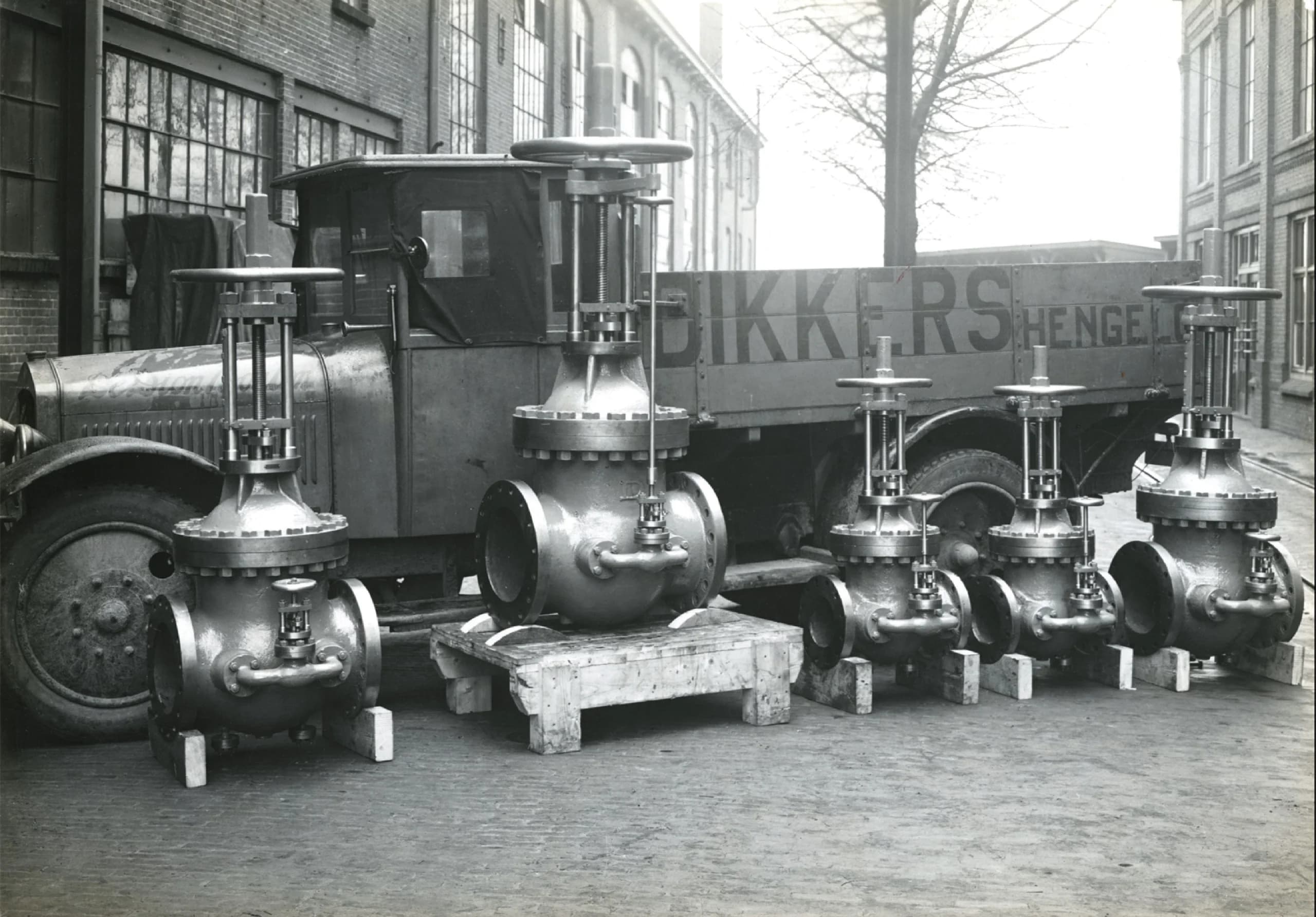 Historische foto van Dikkers Hengelo